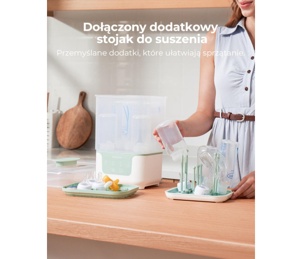 MOMCOZY Sterylizator i suszarka BS04, 4 W 1 - 1595011 - zdjęcie 7